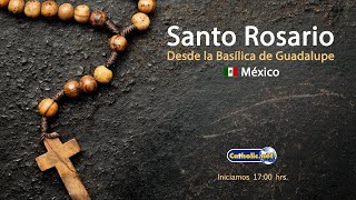 Rosario de hoy desde la Basílica de Guadalupe 🇲🇽 Miércoles 30octubre2024 1700 hrs [upl. by Halland]