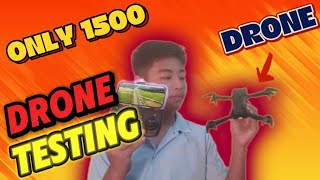 1500 Cheapest Prize Drone Testing  Kaisa Hai [upl. by Aniweta]