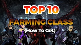 AQW Top 10 Best Farming Class HOW TO GET IT [upl. by Crelin]