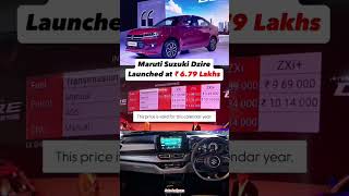 New Dzire 2024 💪🔥  dzire shorts shortsfeed tranding explore viralvideo [upl. by Siraf513]