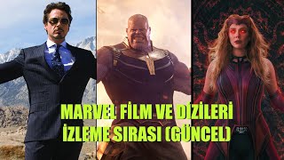 Marvel Filmleri Ve Dizileri İzleme Sırası 2021 [upl. by Ifok484]