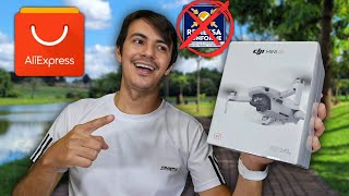 Comprei o DJI MINI 4K no ALIEXPRESS e esse foi o RESULTADO [upl. by Pollux]