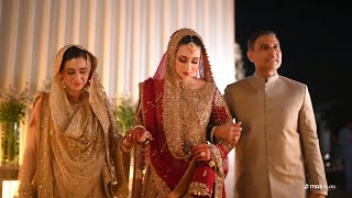 Areebah amp Shanawer  Pakistani Wedding Highlights MinekiShadi  MAKSTUDIO [upl. by Phillipp]