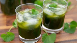 Pennywort Juice  Gotu Kola Juice Nuoc Rau Ma [upl. by Aurilia]