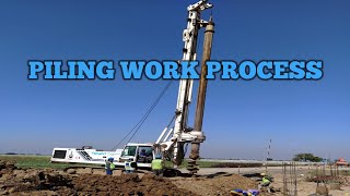 Piling Work Process  Steps [upl. by Julie450]