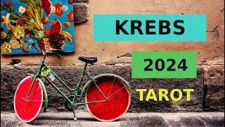 KREBS 2024 ★ JAHRESVORSCHAU ★ TAROT ORAKEL [upl. by Nilpik146]