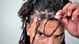 How To Interlock Dreadlocks [upl. by Josephina]