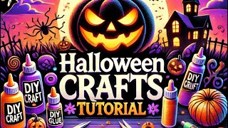 DIY Halloween Decorations Ideas DIY Halloween Paper Decorations [upl. by Dash]