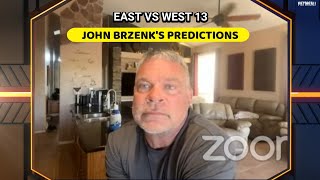 John Brzenk’s predictions on East vs West 13 supermatches [upl. by Renaxela328]