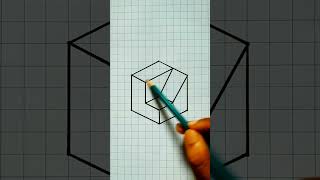 3D drawing  3D pencil drawing  3D drawing Step by step  Easy 3D Drawing draw 3d 3ddrawing [upl. by Renee196]