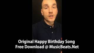 Original Happy Birthday Song Free Download MP3 [upl. by Surat]