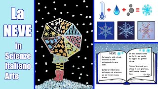 ❄ LA NEVE Scienze Italiano poesie e Arte  Percorso interdisciplinare Scuola Primaria 🧪📖🎨 [upl. by Stroud]