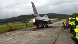 F16 Full Afterburner  11 litres fuel per second [upl. by Mihcaoj]