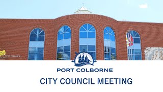 Port Colborne Council Meeting  November 28 2023 [upl. by Yleik612]