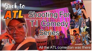 Back To Atl For TI New comedy series with his team Haha Mafia [upl. by Woodcock]