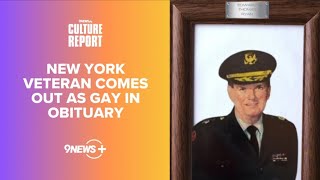 Veteran comes out as gay in obituary  The Culture Report [upl. by Ranson]