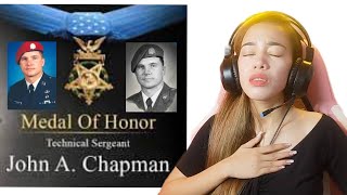 The First Medal Of Honor Ever Recorded REACTION  johnchapman ellalatinafilipinareact [upl. by Eignat]