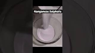 Manganese Sulphate 30 [upl. by Nepsa]