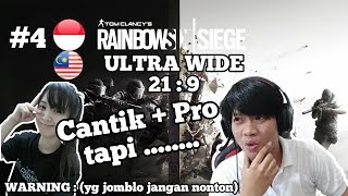 quotMain bareng gamers cantik dari malaysia tapiquotRainbow six siege gameplay ultrawide 219 part 2 [upl. by Publia]