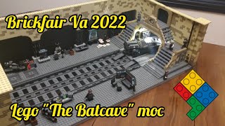 Lego quotThe Batmanquot Batcave moc Brickfair Virginia 2022 [upl. by Crawford]