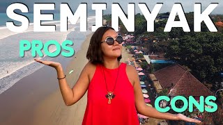 Seminyak Bali Pros amp Cons IS IT WORTH VISITING [upl. by Eiramnwad]