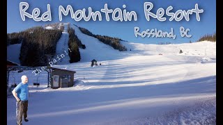 Red Mountain Resort  Rossland BC  Ski Trip 2021 Day 3 [upl. by Okimuy306]