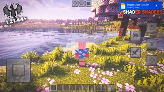 💞 Shader for Minecraft PE 12144  Shader Mcpe 121  100 Working  Low End Devices [upl. by Sinnelg569]