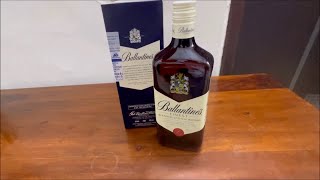 ballantines finest blended scotch whisky review [upl. by Pasol]