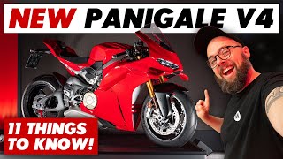 New 2025 Ducati Panigale V4 amp V4S 11 Things To Know [upl. by Jeconiah662]