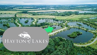 Capturing Hayton Lakes Fishery Near Retford from Above  Drone Shots [upl. by Needan]