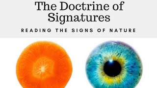 DOCTRINE OF SIGNATURE MEANING homeopathy hahnemannclasses [upl. by Frydman618]