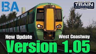 New Update 105  West Coastway  Sussex Lines  Train Simulator Classic [upl. by Asaert984]