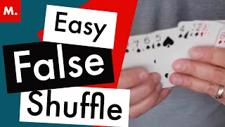 EASY Fake Shuffle  Charlier Shuffle Tutorial [upl. by Allred666]