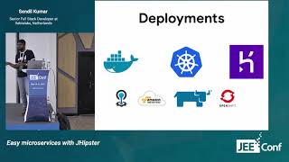 Easy microservices with JHipster Sendil Kumar Netherlands [upl. by Purcell]