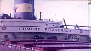 Edmund Fitzgerald and Crew  Rare Footage [upl. by Korey]