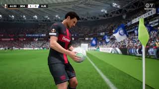 FC 24  Bayer Leverkusen  Qarabag  Europa League  20232024 [upl. by Dur708]