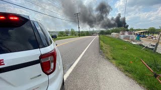 Firefighters responding to reported explosion at Affton chemical plant [upl. by Neersan]