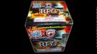 DM230 RPG 200G Cake By Dominator Fireworks [upl. by Nirtak]