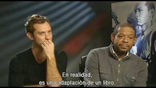 REPO MEN  Entrevista con Jude Law y Forest Whitaker [upl. by Casanova499]