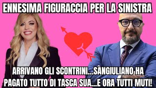 IL CASO SANGIULIANOUN ALTRO BLUFF MONTATO AD ARTEECCO TUTTE LE PROVEE LA SINISTRAMUTA [upl. by Eiramyelhsa]