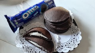 DORAYAKI OREO 4 BAHAN SUPER LEMBUT DAN ENAK [upl. by Odessa]