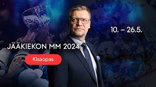 KISAOPAS Jääkiekon MMkisat 2024  MTV Urheilu [upl. by Aicilat]