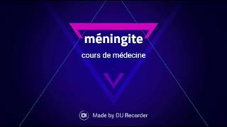 Cours de médecine  Méningites [upl. by Droc]