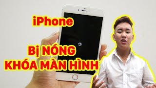 iPhone bị nóng tự khóa màn hình và Respring cùng cách khắc phục  BChannel [upl. by Hassadah40]