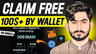 Claim DIAM Airdrop Using Web3 Wallets  Earn WeWe Coin From WaveWallet [upl. by Nancey]