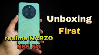 Realme Narzo N65 5G Unboxing amp First Impressionsquot quotUnboxing the realme Narzo N65 5G 5G Powerhouse [upl. by Dewey518]