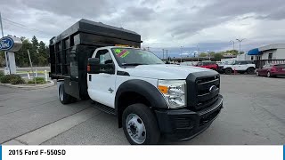 2015 Ford F550SD Milptas Campbell Fremont Vin Stock Commercial Truck Bronco Escape Explorer Range [upl. by Imalda548]