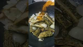 Simple Karela fry with 🧅shortvideo [upl. by Kurtzig597]