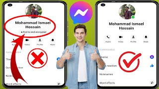 How toTurn Off End to End Encryption in Messenger Android Remove End to End EncryptionNew updet 2024 [upl. by Beverley]