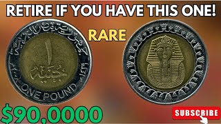 RETIRE IF YOU HAVE THIS MOST EXPENSIVE ONE POUND EGYPT THAT WORTH MILLIONS [upl. by Hellene221]